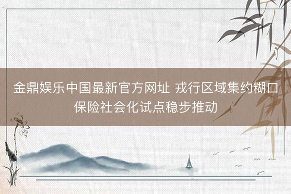 金鼎娱乐中国最新官方网址 戎行区域集约糊口保险社会化试点稳步推动